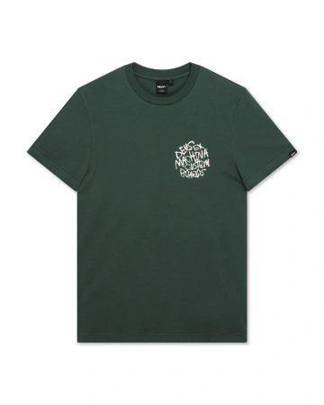 Koszulka DEUS EX MACHINA Scrambler /Hunter Green @DMF251238A-HNG
