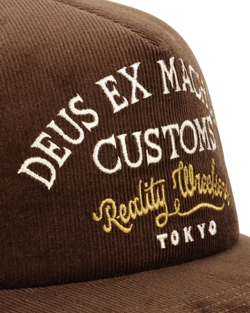 Czapka DEUS EX MACHINA Marsden Trucker /Brown @D263MHA331-BRW