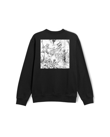 Bluza POETIC COLLECTIVE Demon Crewneck / Black @PC-CRW-DMN-BLK