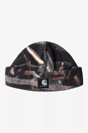 Czapka zimowa CARHARTT WIP Blevin /Camo Feather Tree Black @I037097-3X5XX