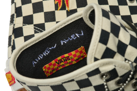 Buty VANS X Andrew Allen Skate Authentic High Vcu / Checkerboard @VN000D90CKK1