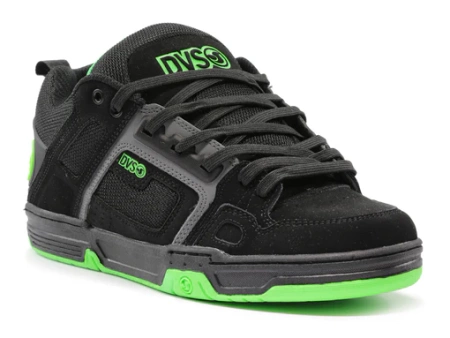 Buty DVS Comanche / Black Charcoal Lime Nubuck @DVF0000029-996