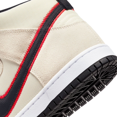 Buty NIKE SB Dunk High Pro Premium /Coconut Milk/Black Team Orange White @DO9394-100