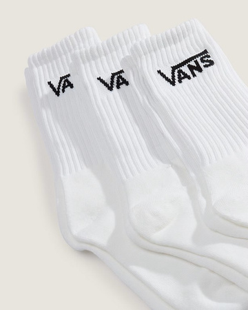 Skarpetki VANS Classic Check Crew White @VN000QBUWHT1