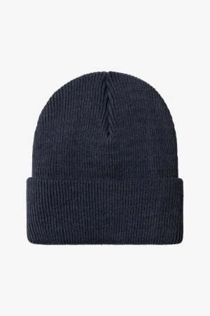 Czapka zimowa CARHARTT Lambert Dark Navy/Moon Wash @I037108-1CFQ
