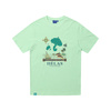 Koszulka HELAS Vacances Pastel Green @A06S2D1TEESSL06
