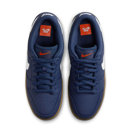 Buty NIKE SB Dunk Low Pro /Navy/White Navy Gum Light Brown @FJ1674-400