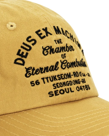 Czapka DEUS EX MACHINA Seoul Sign /Citrus Orange @D263MHA172-CIO