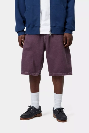 Szorty CARHARTT WIP Brandon Cozy Purple @I036504-3J14J