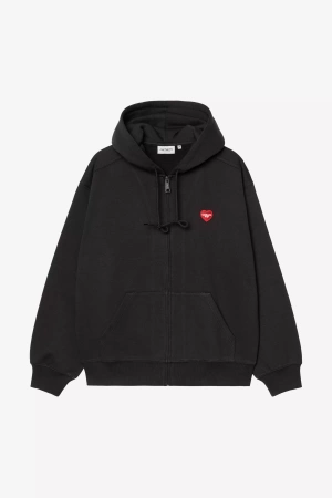 Bluza CARHARTT WIP Heart II Hartt ZHD Black @I035176-89XX