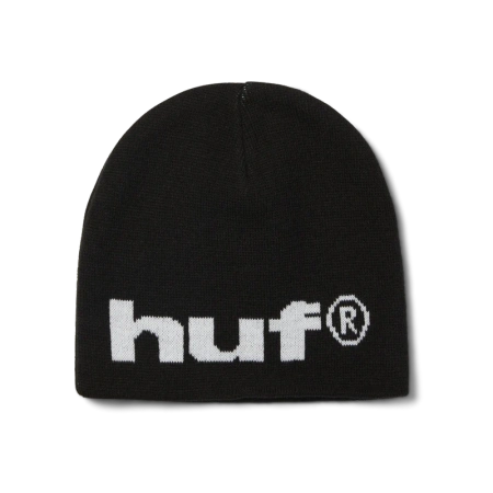 Czapka zimowa HUF 89 Skull /Black White @BN00198-BKWHT